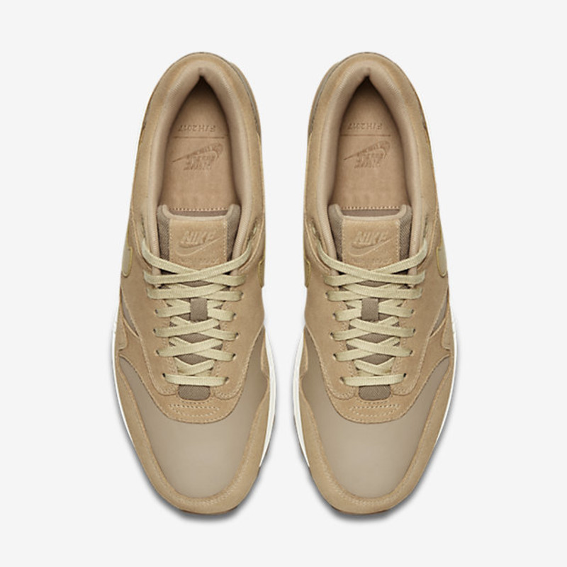 Nike Air Max 1 Premium Leather Khaki AH9902 201 Grailify